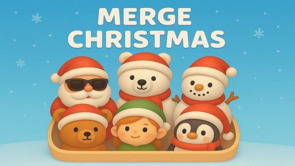 Winter Merge Puzzle