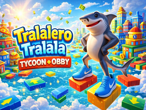 tralalero tralala Tycoon + Obby Online Arcade Game