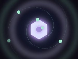 Serene Orbs: Calm Geometry