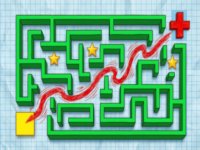 Mazes Draw The Path Puzzle Game - Logic Puzzle Game
