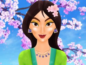 Mulan's Magic Makeover Online Makeup Game