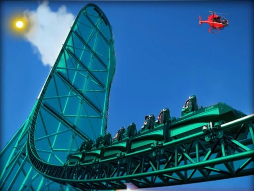 ThrillMax Express Roller Coaster Arcade Game