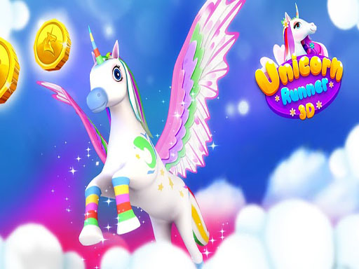 Unicorn Runner 3D Online Arcade Game