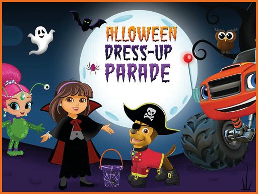 Nick Jr. Halloween Dress Up Parade Online Dress Up Game