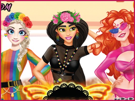 Dress Up Game: Burning Man Stay Home Online Fashion Game - Dress Up Game