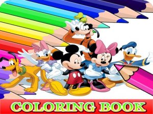 Mickey Mouse Color Art