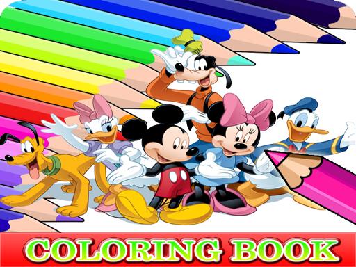 Mickey Mouse Coloring Book Online Game - Coloring Game