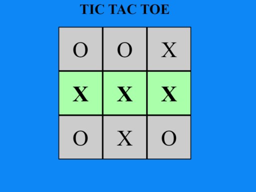 Tic Tac Toe Strategy Puzzle