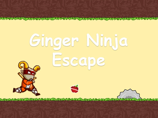Ginger Ninja Escape Online Arcade Game