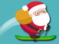 Avalanche Santa Ski Xmas Online Arcade Game