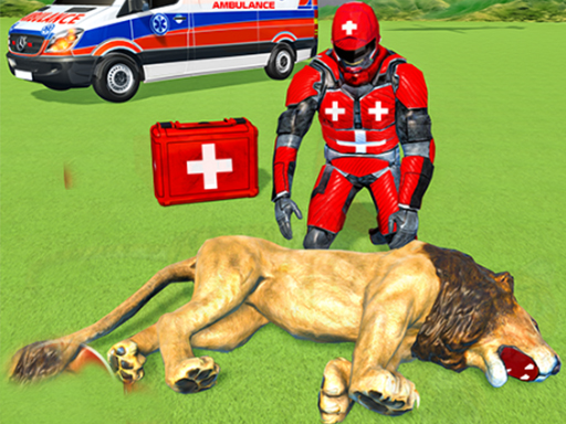Animals Rescue Game Doctor Robot 3D Online Arcade Game