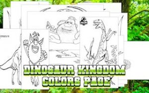 Dinosaur Art Studio: Coloring Pages for Kids
