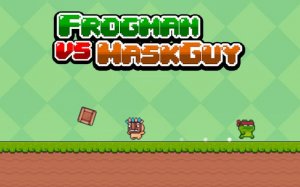Frogman vs Maskguy: Fruit Frenzy Online Arcade Game