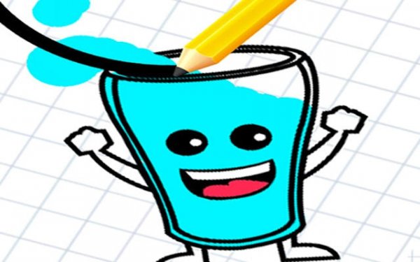 Happy Glass: Line Drawing Puzzle Game Online