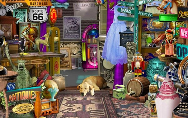 Little Shop Of Treasures: Hidden Object Puzzle Game Online - Puzzle Game