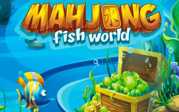 Mahjong Fish World: Ocean Runner Puzzle Game Online - Puzzle Game
