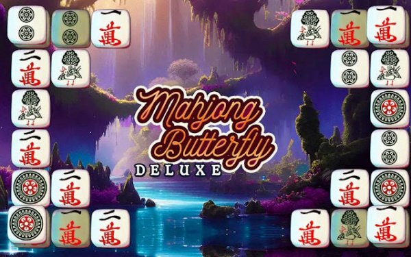 Mahjong Butterflies Deluxe - Online Puzzle Game