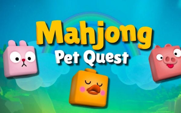 Mahjong Pet Quest: Animal Tile Matching Puzzle Online Game