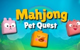 Mahjong Pet Quest: Animal Tile Matching Puzzle Online Game