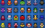 Pictures by Numbers: Superheroes Coloring Puzzle Game