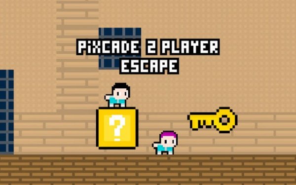 Pixcade 2 Player Escape Puzzle Game Online - Co-op Puzzle Game