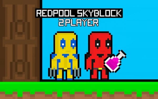 Redpool Skyblock 2 Player Online Co-op Adventure Game - Co-op Puzzle Game