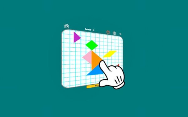 Tangram Collect the Cat Puzzle Game Online