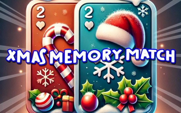 Xmas Memory Match: Christmas Pairs Online Game