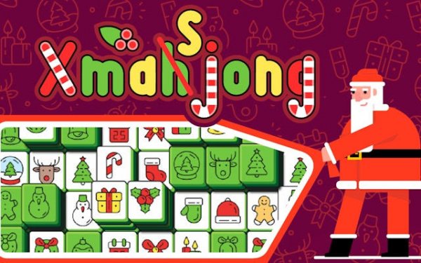 Xmasjong Christmas Mahjong Puzzle Online Game