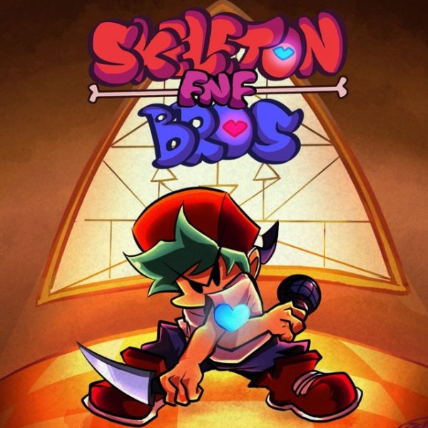 FNF Skeleton Bros Vs Chara, Sans & Papyrus Online Rhythm Game
