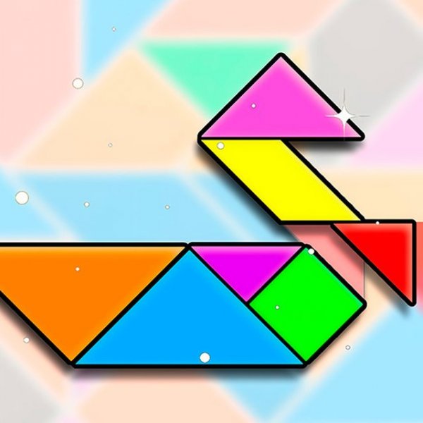 Tangram Puzzle Online Game - Brain Teaser Puzzle