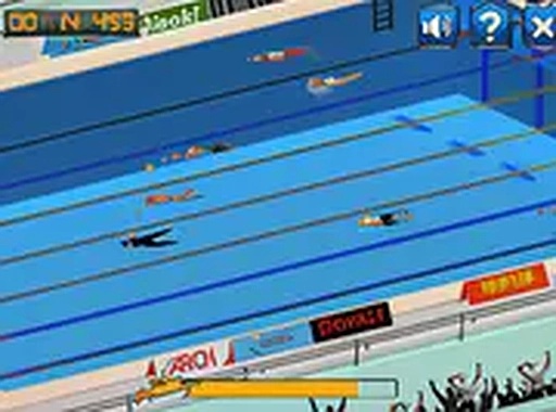 Aqua Sprint: Browser Swimming Competition