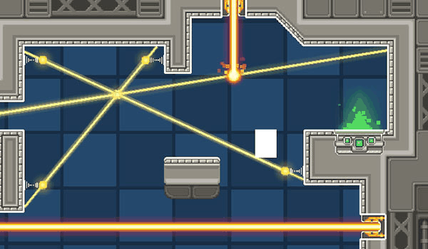 Reflection Path Logic Puzzle
